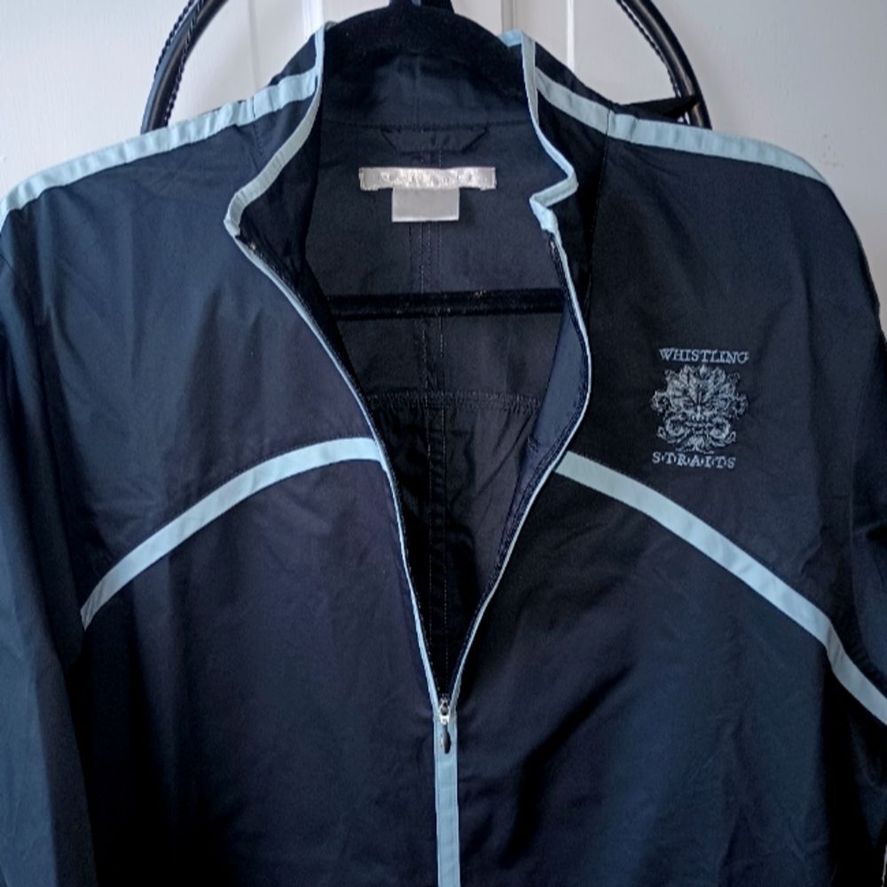 Nike Golf Whistling Strait Half Zip Wind Breaker Jacket Women's XL 16-18